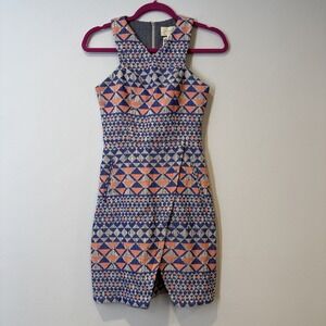 Anthropologie Nomad Mesa Jacquard NWT Dress 0 Morgan Carper Textured Boho Chic